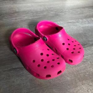 Girl Pink Crocs